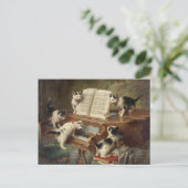 Overweging van de Kittens | Carl Reichert Briefkaart (Staand voorkant)