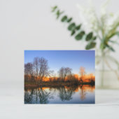 Overwegingen van eenzaamheid briefkaart (Staand voorkant)