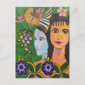 Overwegingen van het verleden briefkaart (Voorkant)