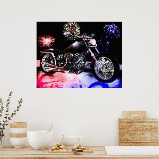 overwegingen van vrijheid poster (Keuken)