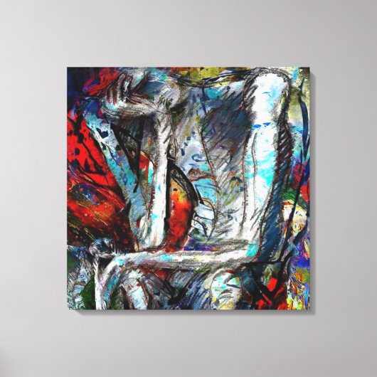 Overweldigd (PRIMO) Aangepast ontwerp Canvas Afdruk (Voorkant)