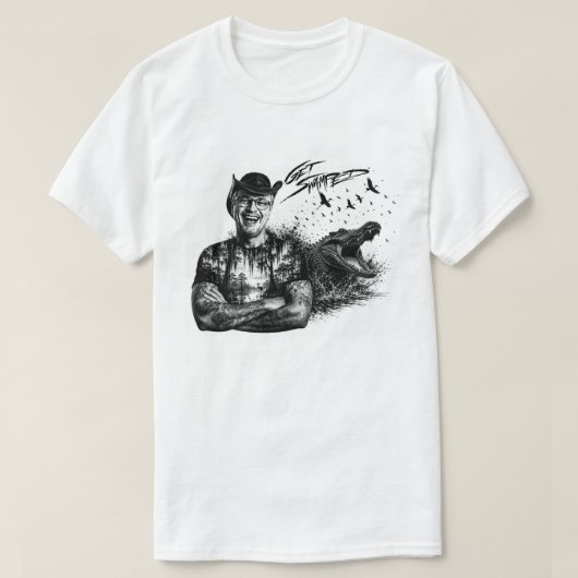 Overweldigd Robbie T-shirt (Design voorkant)