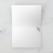 Overweldigend de Gele Witte Bloesem van Lotus dank Bedankkaart (Binnen)