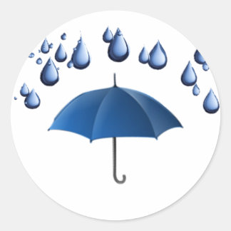 Overweldigend Ronde Sticker