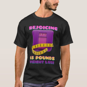 Overweldigende 65-ponden gewichtsverlies t-shirt