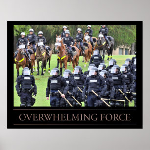 Overweldigende kracht Poster