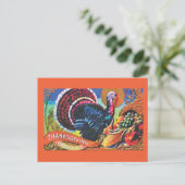 Overweldigende Thanksgiving Feestdagenkaart (Staand voorkant)