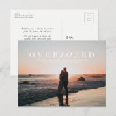 Overweldigende vakantie sparen het briefkaart van  (Voorkant / Achterkant)