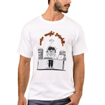 Overwerkte en gestresste Cartoon