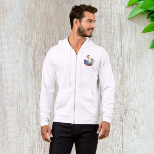 Overwerkte kantoormedewerker grappige vermoeide we hoodie