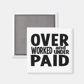 Overwerkte magneet, aanpasbaar magneet (Voorkant / Achterkant)