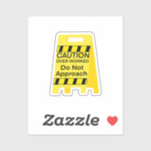 overwerkte Sticker (Vel)