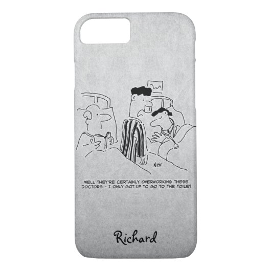 Overwerkte ziekenhuisartsen Case-Mate iPhone case (Achterkant)