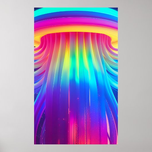 Overwhelmed by a Force of  Technological Diversity Poster (Voorkant)