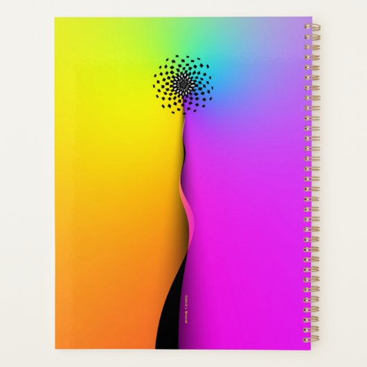 Overwin angst met geloof Personaliseer Planner (Achterkant)