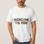 Overwin de kansen t-shirt (Voorkant)