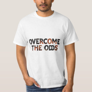 Overwin de kansen t-shirt