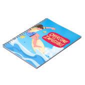 Overwin het onmogelijke - Surfen Notitieboek (Linkerzijde)
