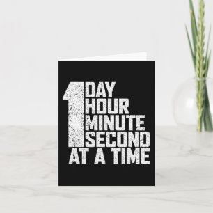 Overwin verslaving één dag uur seconde per minuut kaart