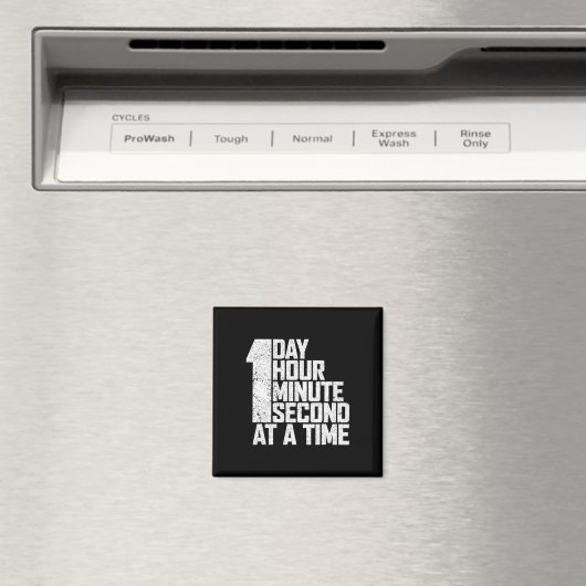 Overwin verslaving één dag uur seconde per minuut magneet (Insitu (Vaatwasser))