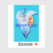 Overwinnende sticker (Vel)