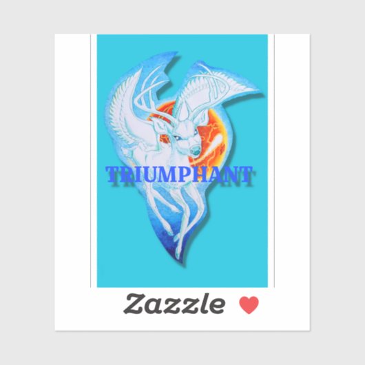 Overwinnende sticker (Vel)