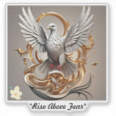 'Overwinnende ziel' Sticker (Voorkant)