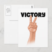 Overwinning Briefkaart (Voorkant / Achterkant)