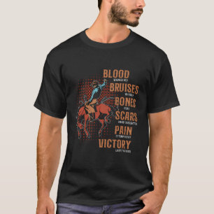 Overwinning duurt eeuwig Cowboy Rodeo T-shirt