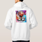 "Overwinning in beweging" Hoodie (Achterkant)