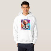 "Overwinning in beweging" Hoodie (Voorkant volledig)