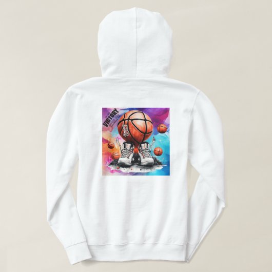 "Overwinning in beweging" Hoodie (Design achterkant)