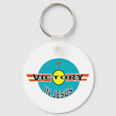 Overwinning in Jezus Sleutelhanger (Voorkant)