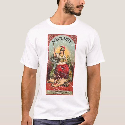 Overwinning - in nood t-shirt (Voorkant)