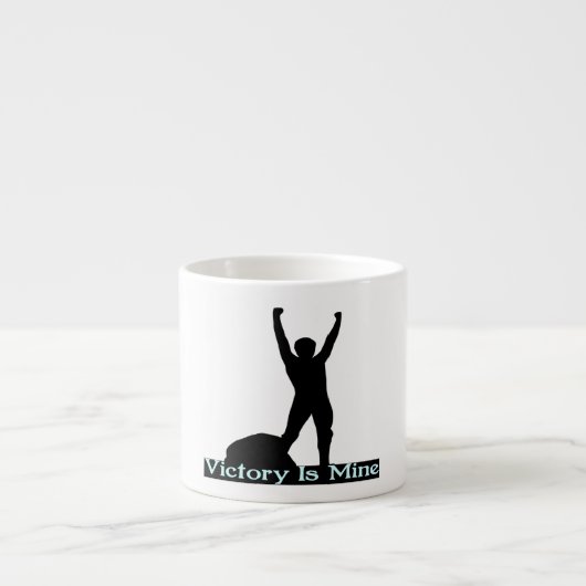 Overwinning is mijn mijn espresso kop (Voorkant)