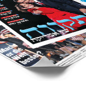 Overwinning Obama rond het Poster van de wereld (Hoek)