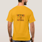 Overwinning of niets T-shirt (Achterkant)