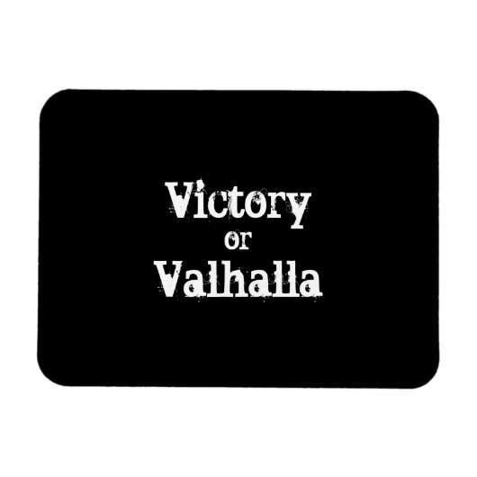 Overwinning of Valhalla cadeau Magneet (Horizontaal)