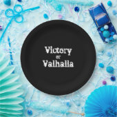 Overwinning of Valhalla cadeau Papieren Bordje (Feest)