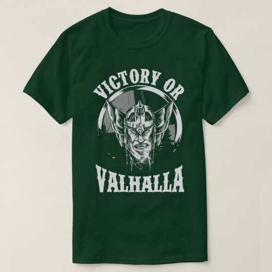 Overwinning of valhalla viking Classic TShirt (Design voorkant)