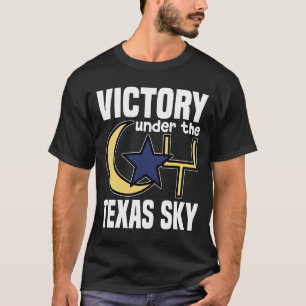 OVERWINNING ONDER DE TEXAAANSE LUCHT - DALLAS FOOT T-SHIRT
