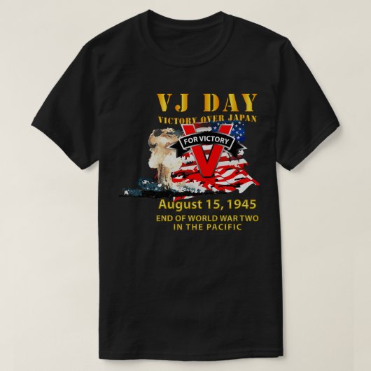 Overwinning op de Dag van Japan T-shirt (Design voorkant)