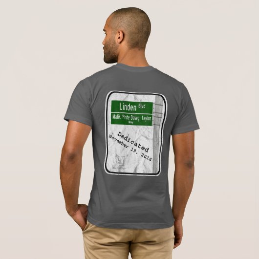 Overwinning op de straten - Phife Dawg Way T-shirt (Achterkant volledig)