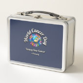 Overwinning op kanker. Wereldkankerdag. (Voorkant)