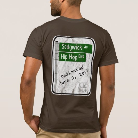 Overwinning over de straten - Hop-kop blvd T-shirt (Achterkant)