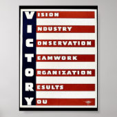 Overwinning Poster (Voorkant)