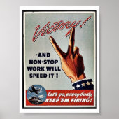 Overwinning Poster (Voorkant)