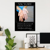 Overwinning Poster (Thuiskantoor)