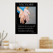 Overwinning Poster (Keuken)