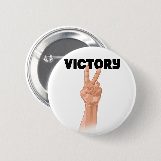 Overwinning Ronde Button 5,7 Cm (Voorkant /achterkant)
